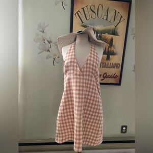 Zara woman’s halter sundress size XXL open back